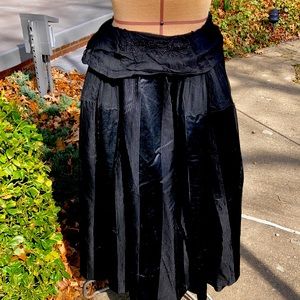 Antique Ladies black skirt. From late 1800’s